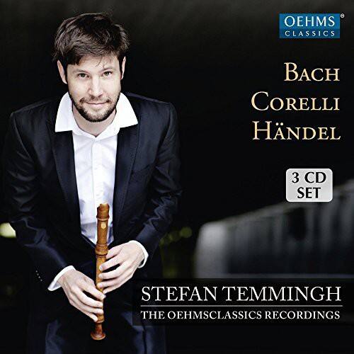 OEHMS CLASSICS  
Bach  
Corelli  
Händel  

3 CD SET  

STEFAN TEMMINGH  
THE OEHMS CLASSICS RECORDINGS