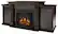 Front. Real Flame - Ashley Electric Fireplace Mantel for Most Flat-Panel TVs Up to 100 Lbs. - Brown.
