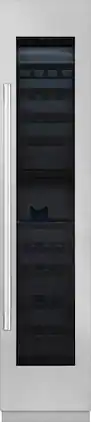 SKS - 71-Bottle Built-In Dual Zone Wine Cooler - Custom Panel Ready