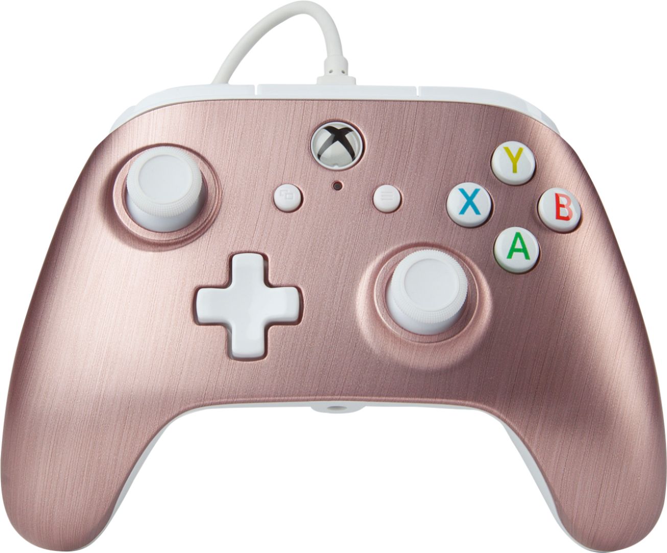 white and gold xbox 1 controller