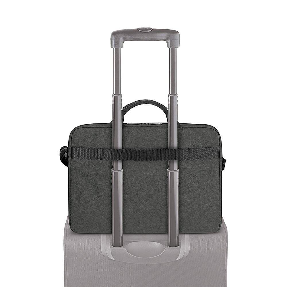 Alt View 12. Solo New York - Rivington Case for 15.6" Laptop Slim Brief - Gray.