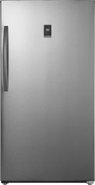 Insignia 17 0 Cu Ft Upright Convertible Freezer Refrigerator Ns Uz17ss0 Best Buy