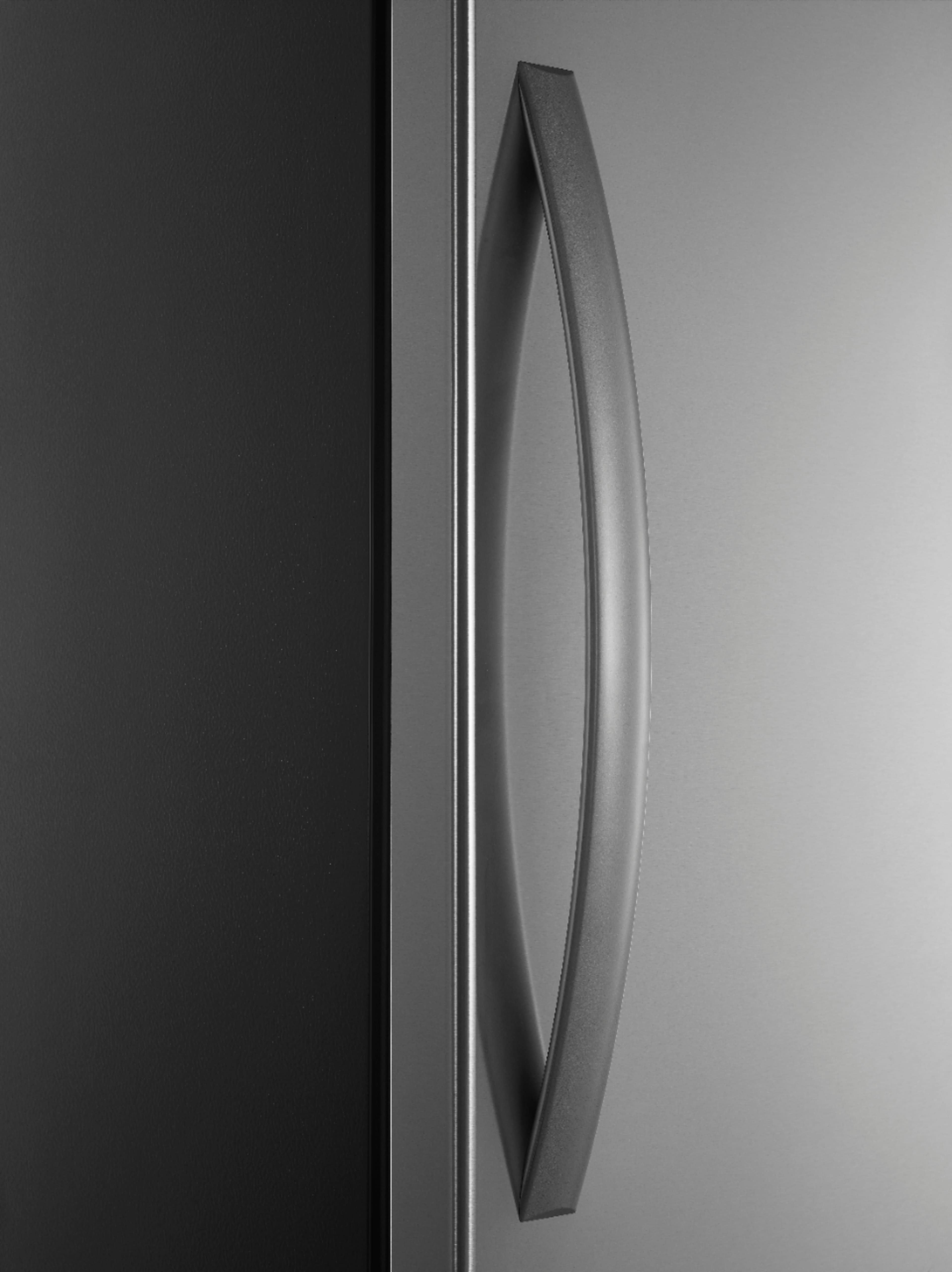 Alt View 15. Insignia™ - 17 Cu. Ft. Garage Ready Convertible Upright Freezer with ENERGY STAR Certification - Stainless steel.