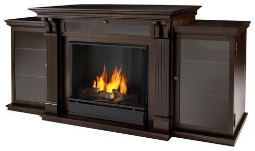Best Buy Real Flame Ashley Gel Fireplace Mantel For Most Flat