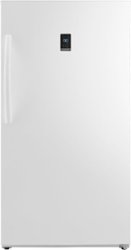 Insignia™ - 17.0 Cu. Ft. Convertible Upright Freezer - Frost White - Front_Zoom