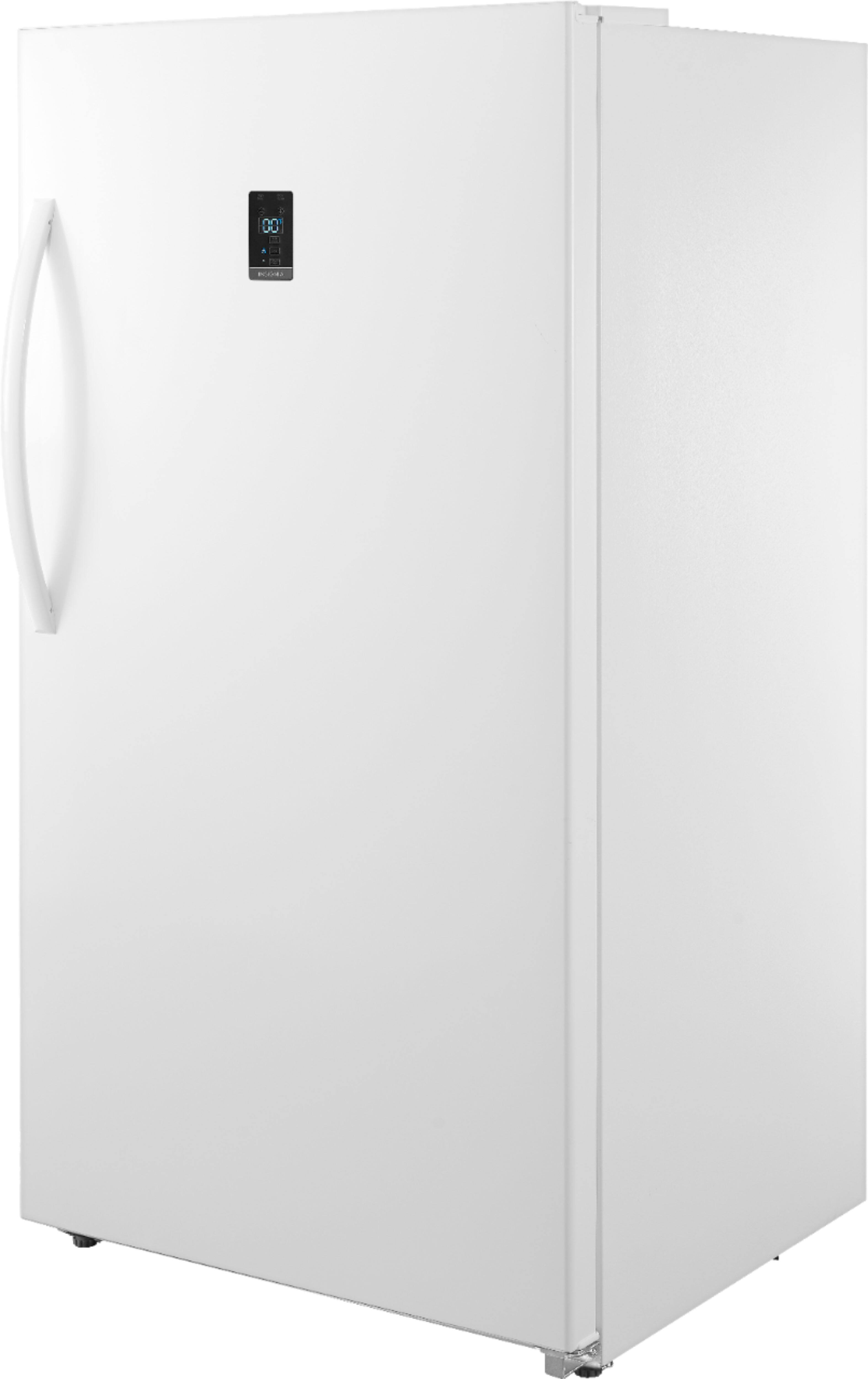 Alt View 1. Insignia™ - 17 Cu. Ft. Garage Ready Convertible Upright Freezer with ENERGY STAR Certification - White.
