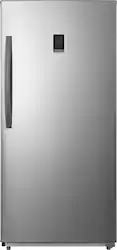 Insignia™ - 13.8 Cu. Ft. Garage Ready Convertible Upright Freezer with ENERGY STAR Certification - Stainless Steel - Front_Zoom
