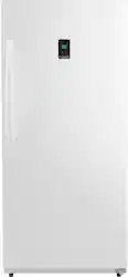 Insignia™ - 13.8 Cu. Ft. Garage Ready Convertible Upright Freezer with ENERGY STAR Certification - White - Front_Zoom