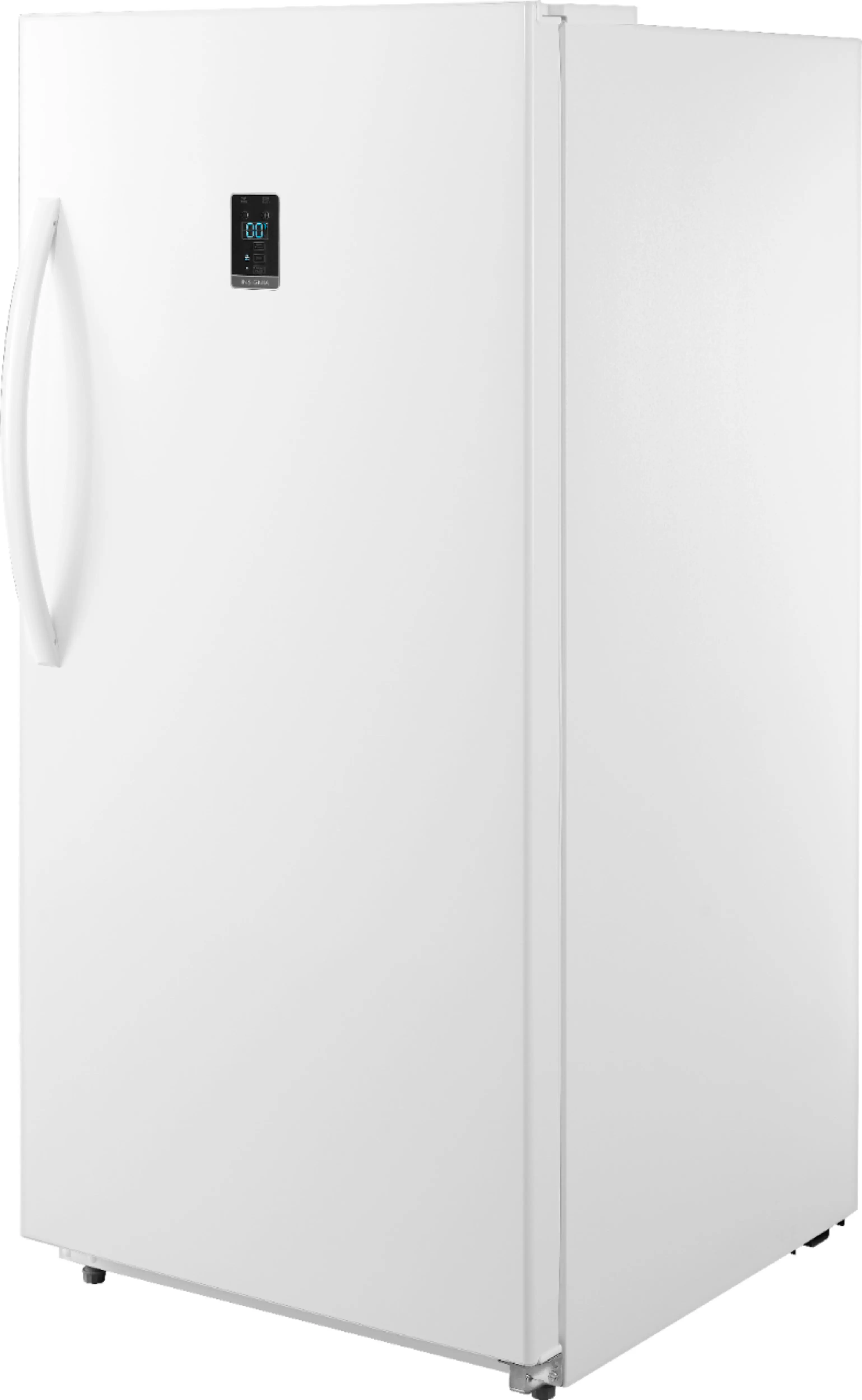 Alt View 1. Insignia™ - 13.8 Cu. Ft. Garage Ready Convertible Upright Freezer with ENERGY STAR Certification - White.