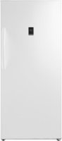 Insignia™ - 21.0 Cu. Ft. Upright Convertible Freezer/Refrigerator - White - Front_Zoom