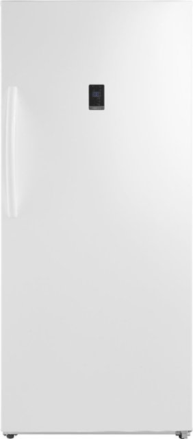 Front Zoom. Insignia™ - 21.0 Cu. Ft. Upright Convertible Freezer/Refrigerator - White.