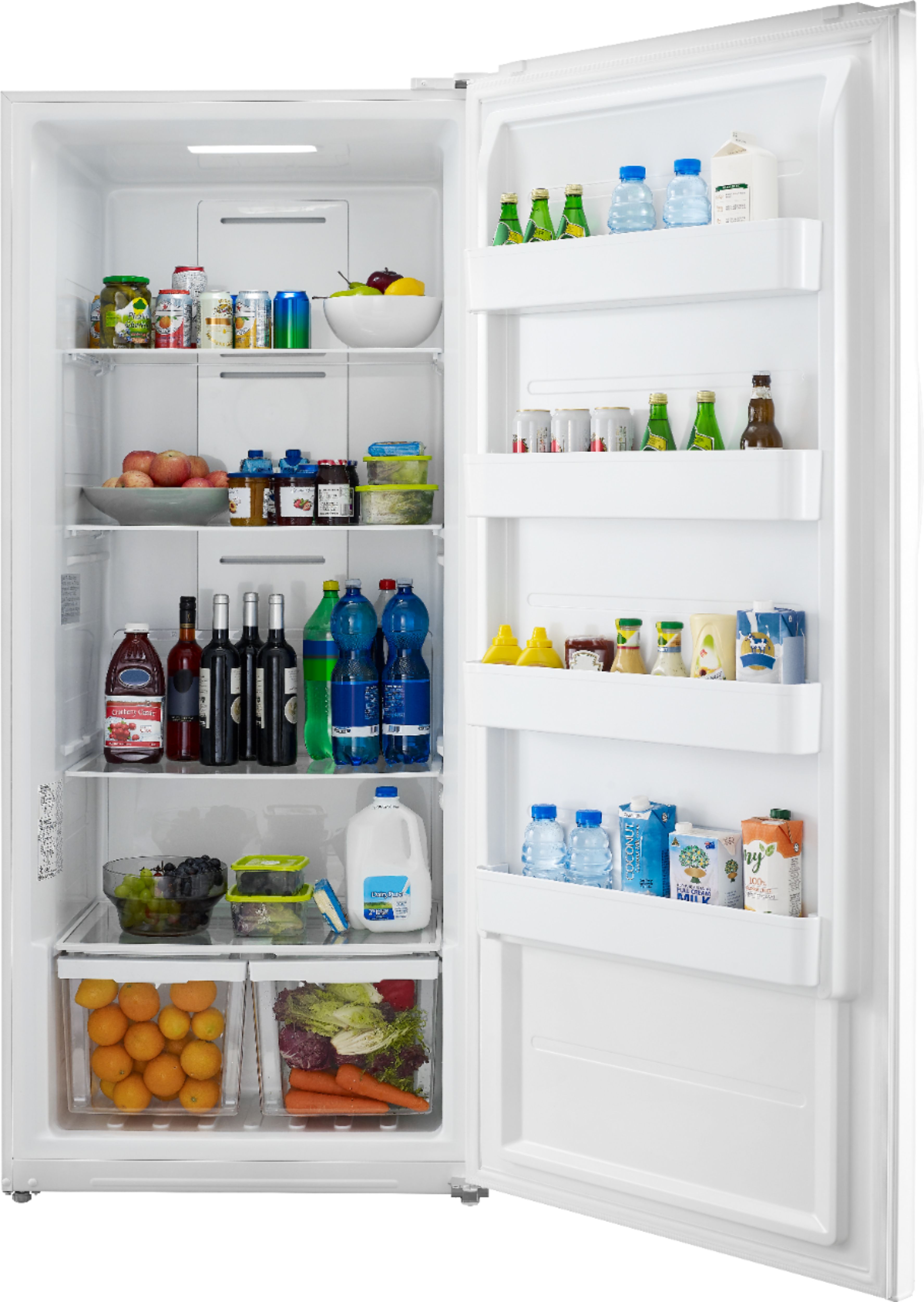 Insignia™ 21.0 Cu. Ft. Upright Convertible Freezer/Refrigerator NS