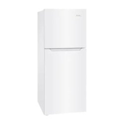 Frigidaire - 10.1 Cu. Ft. Top-Freezer Refrigerator - White - Left_Zoom