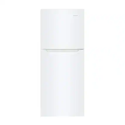 Front. Frigidaire - 11.6 Cu. Ft. Top-Freezer Refrigerator - White.