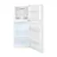 Alt View 11. Frigidaire - 11.6 Cu. Ft. Top-Freezer Refrigerator - White.