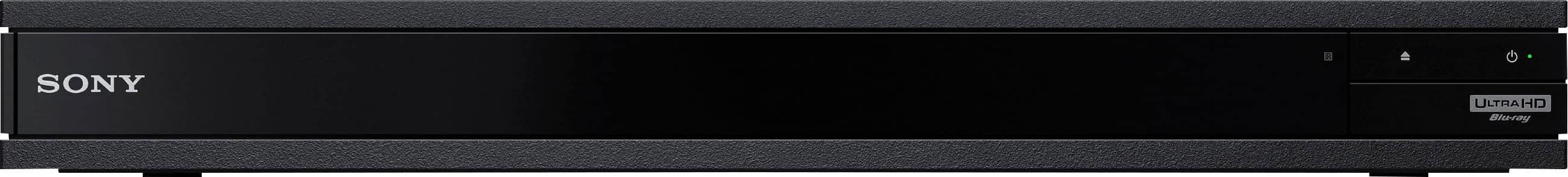 Front. Sony - UBP-X800M2 - Streaming 4K Ultra HD Hi-Res Audio Wi-Fi Built-In Blu-Ray Player - Black.