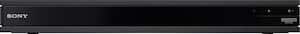 Sony - UBP-X800M2 - Streaming 4K Ultra HD Hi-Res Audio Wi-Fi Built-In Blu-Ray Player - Black - Front_Zoom