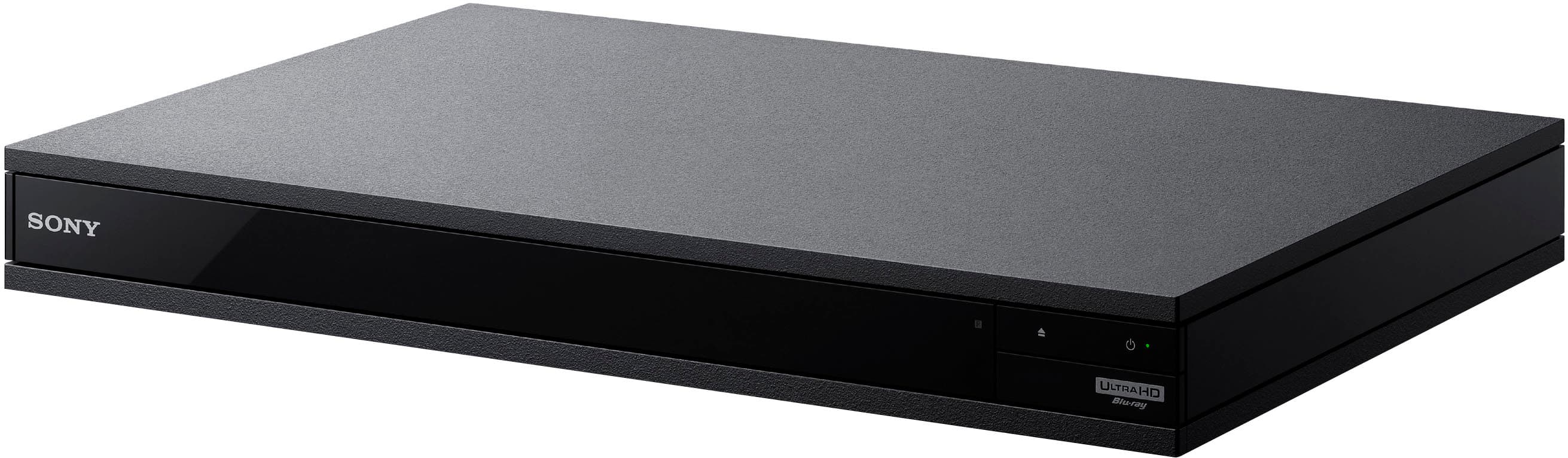 Left. Sony - UBP-X800M2 - Streaming 4K Ultra HD Hi-Res Audio Wi-Fi Built-In Blu-Ray Player - Black.