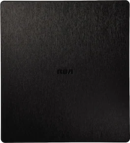 RCA - Indoor Flat Amplified HDTV Antenna - Black