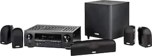 Polk Audio - Blackstone TL1600 and Denon AVR-S540BT Home Theater Package 5.1-Ch. Home Theater Speaker System - Black - Front_Zoom