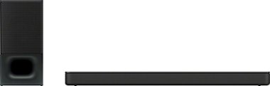 Sony - HT-S350 2.1 Channel Soundbar with Wireless Subwoofer and Dolby Digital - Black - Front_Zoom