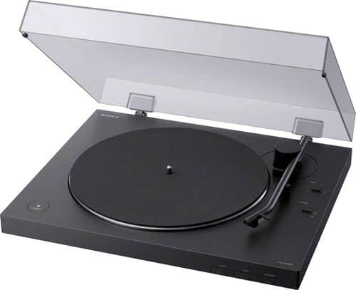 Sony - Bluetooth Stereo Turntable - Black