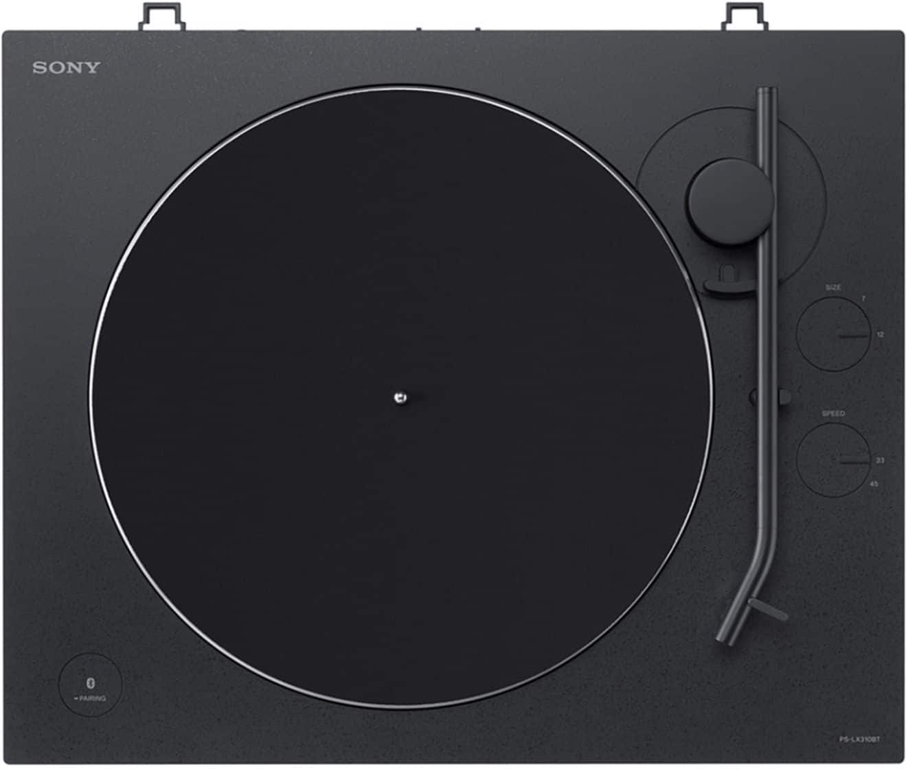 Alt View 13. Sony - Bluetooth Stereo Turntable - Black.