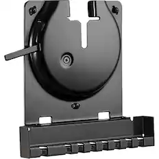 Angle. Sanus - Slim Wall Mount for Sonos Amp - Black.