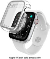 Raptic - Edge Bumper for Apple Watch 40mm - Clear - Angle_Zoom