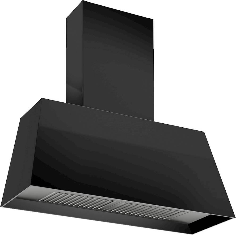 Front. Bertazzoni - Master Series 30" Convertible Range Hood - Black.