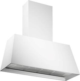 Bertazzoni - 48 inches - Externally Vented & Recirculating - Wall Range Hood - White