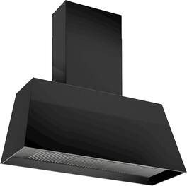 Bertazzoni Master - 36 inches - Externally Vented & Recirculating - Wall Range Hood - Black