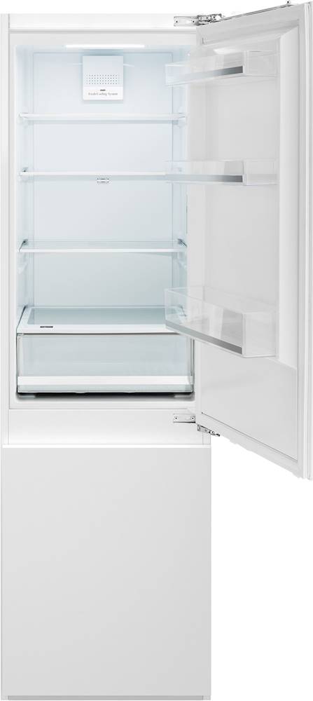 Bertazzoni - Professional Series 8.8 Cu. Ft. Bottom-Freezer Built-In Refrigerator - White