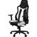 Alt View 11. Arozzi - Vernazza Premium PU Leather Ergonomic Gaming Chair - Black - White Accents.