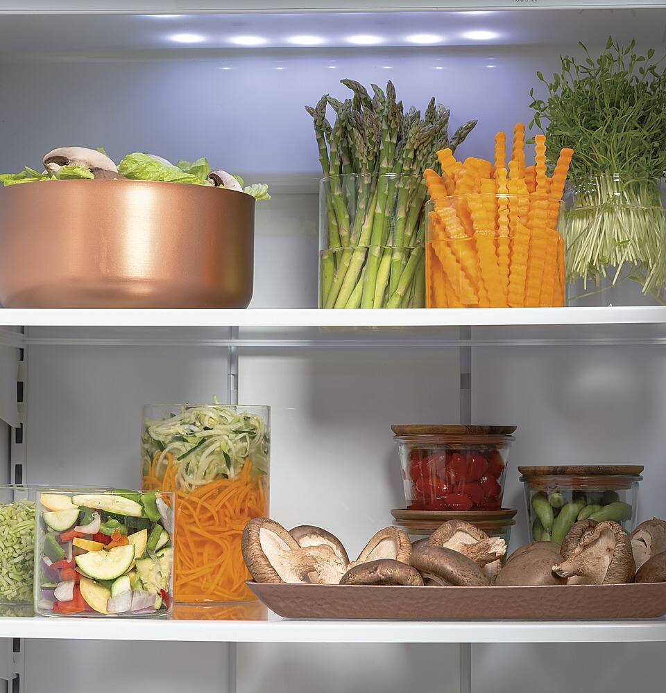 Alt View 16. Café - 29.6 Cu. Ft. Side-by-Side Built-In Refrigerator - Stainless Steel.