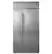 Alt View 38. Café - 29.6 Cu. Ft. Side-by-Side Built-In Refrigerator - Stainless Steel.