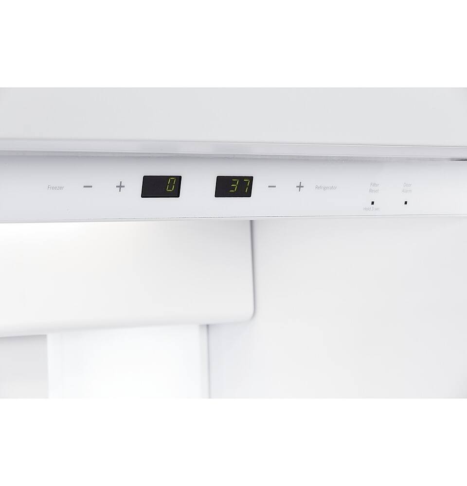 Alt View 19. Café - 25.2 Cu. Ft. Side-by-Side Built-In Refrigerator - Stainless Steel.