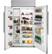 Alt View 2. Café - 25.2 Cu. Ft. Side-by-Side Built-In Refrigerator - Stainless Steel.