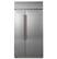 Alt View 38. Café - 25.2 Cu. Ft. Side-by-Side Built-In Refrigerator - Stainless Steel.
