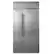 Alt View 40. Café - 25.2 Cu. Ft. Side-by-Side Built-In Refrigerator - Stainless Steel.