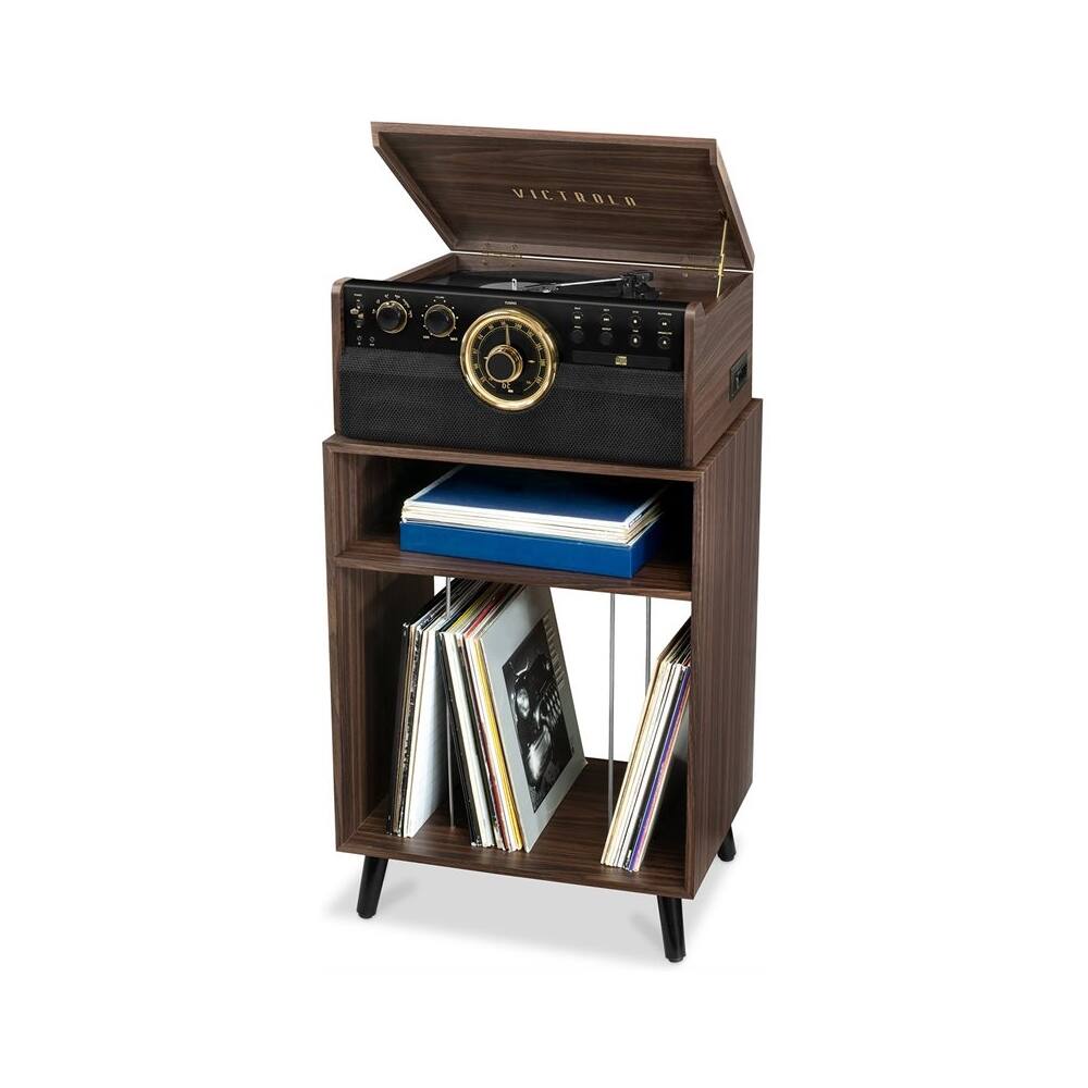 Alt View 12. Victrola - Stand - Espresso.
