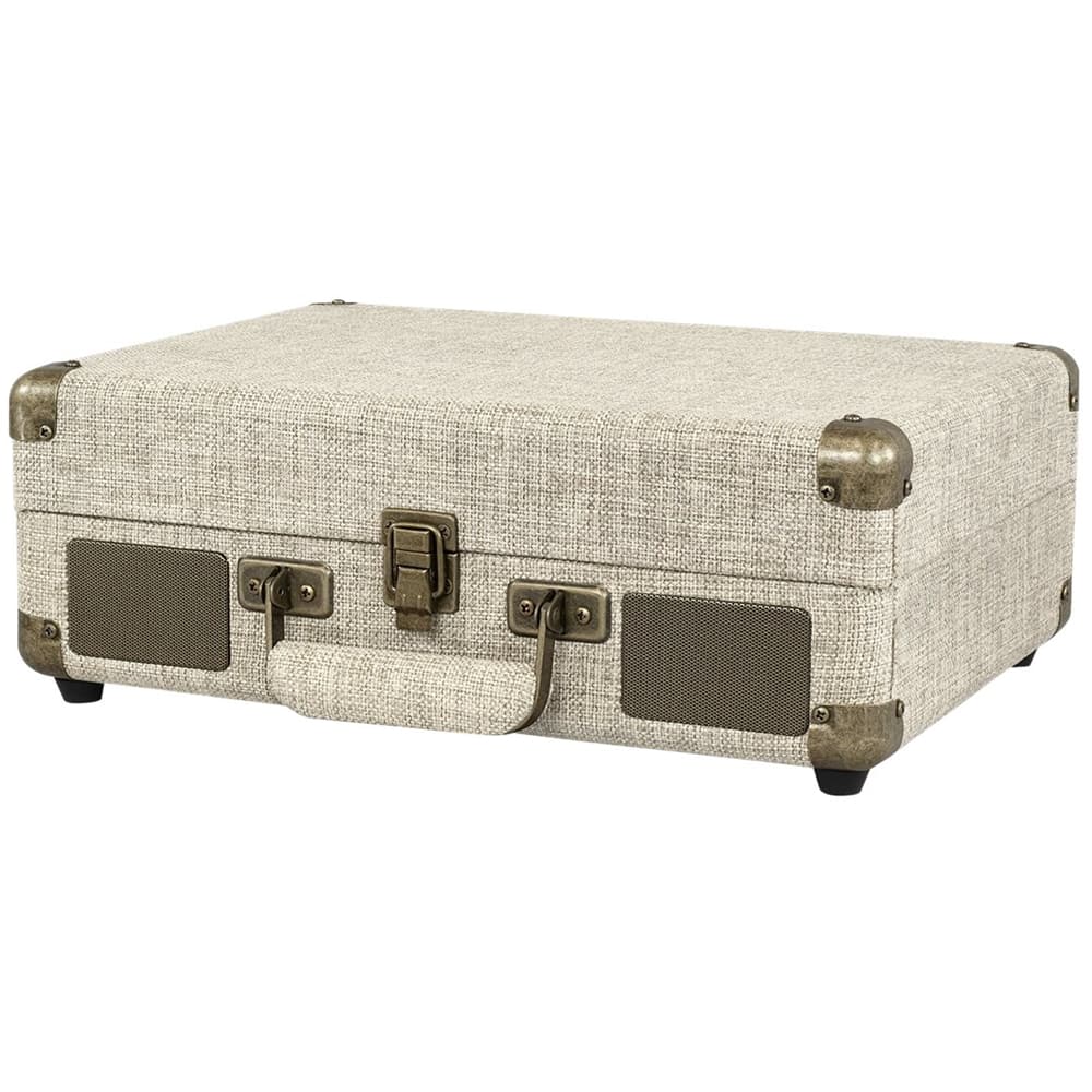 Alt View 11. Victrola - Bluetooth Stereo Turntable - Light Beige.