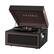 Front. Victrola - Bluetooth Stereo Audio System - Brown Black.