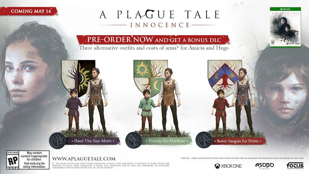 A Plague Tale - We're delighted to announce that A Plague