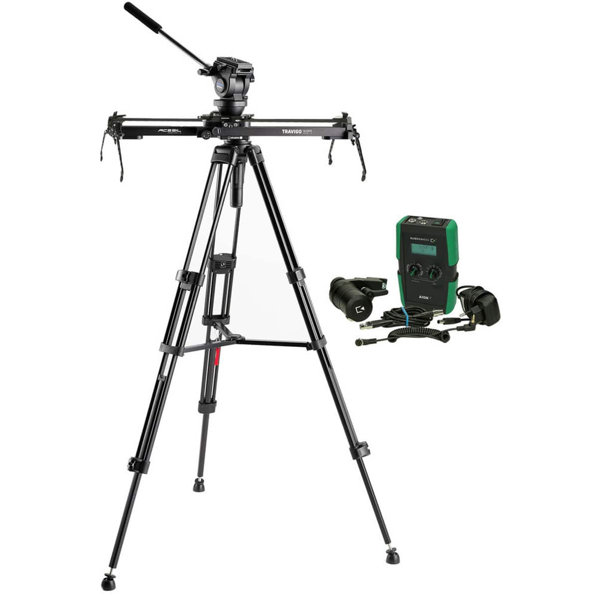 Acebil - Travigo 23.5 600Pro Slider Kit with i-705DX Dual Tripod System, Smart Eye T600, HDN-DC Drive price history on PriceWatchPro