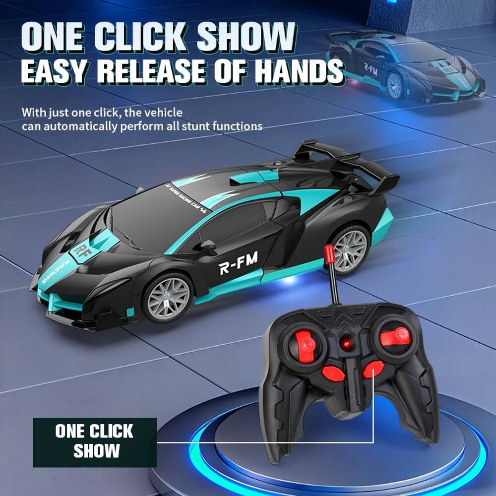 ONE CLICK SHOW  
EASY RELEASE OF HANDS  

With just one click, the vehicle can automatically perform all stunt functions  

R-FM  

ONE CLICK SHOW