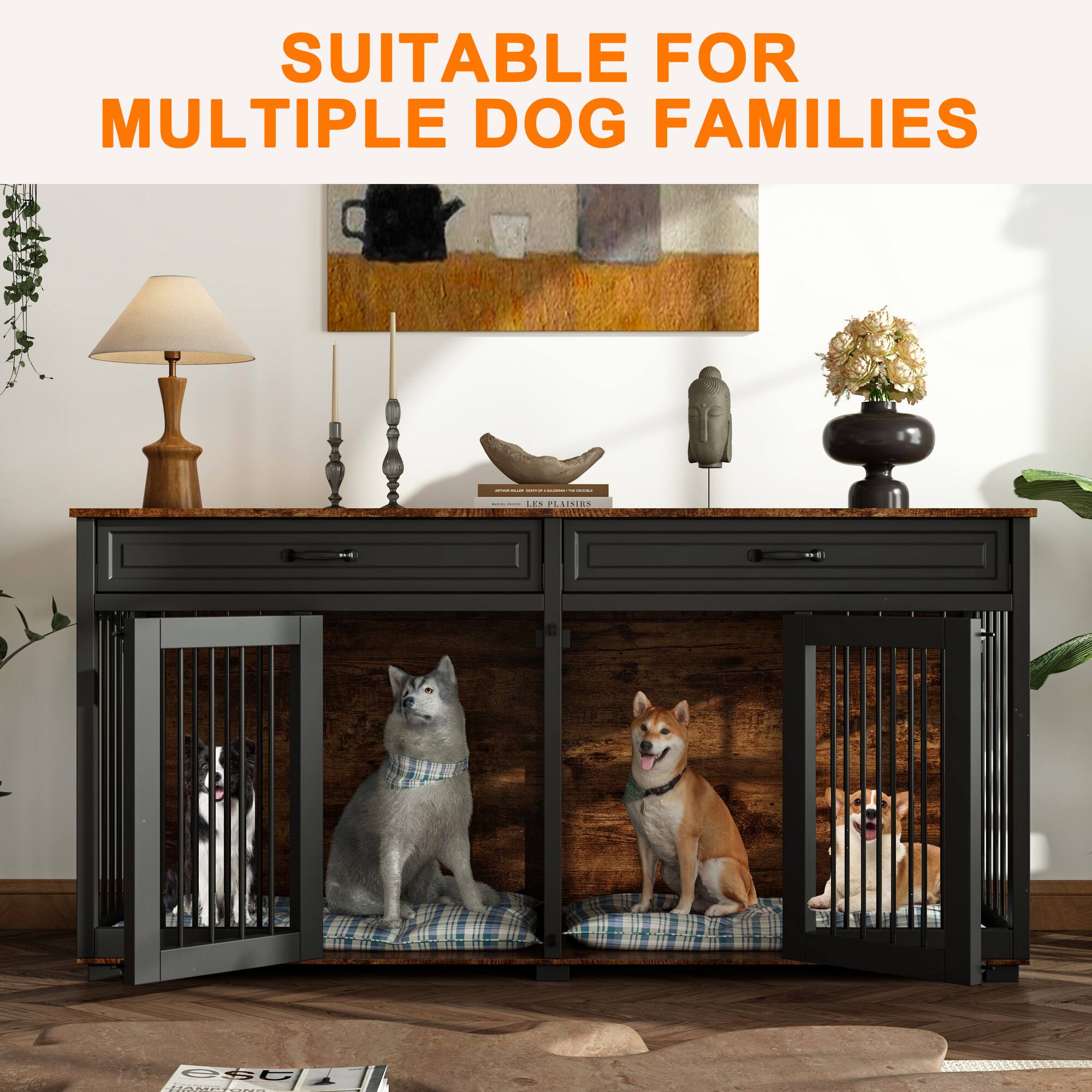 SUITABLE FOR MULTIPLE DOG FAMILIES