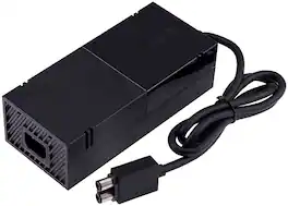 AC Adapter / Power Charger (100-127V) Replacement Compatible For Microsoft Xbox One - Black