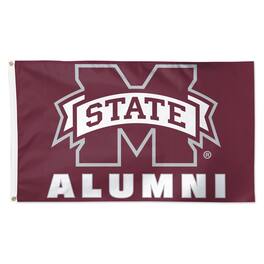 WinCraft - Mississippi State Bulldogs 3' x 5' Single-Sided Deluxe Alumni School Supporter Flag - Multicolor
