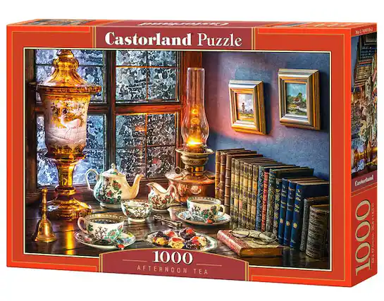 Castorland Puzzle, 1000, 1000 AFTERNOON TEA, Castorland, NeG-104116-2, 26.k16.5m .O